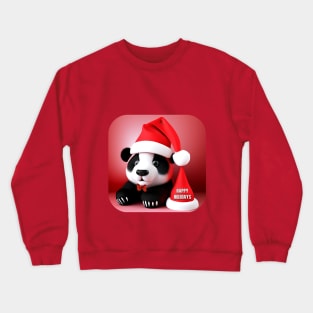 Santa Panda Crewneck Sweatshirt